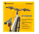 Hercules TOP GEAR-A27 XR1 27.5 T Mountain Cycle for Adult | (Grey)